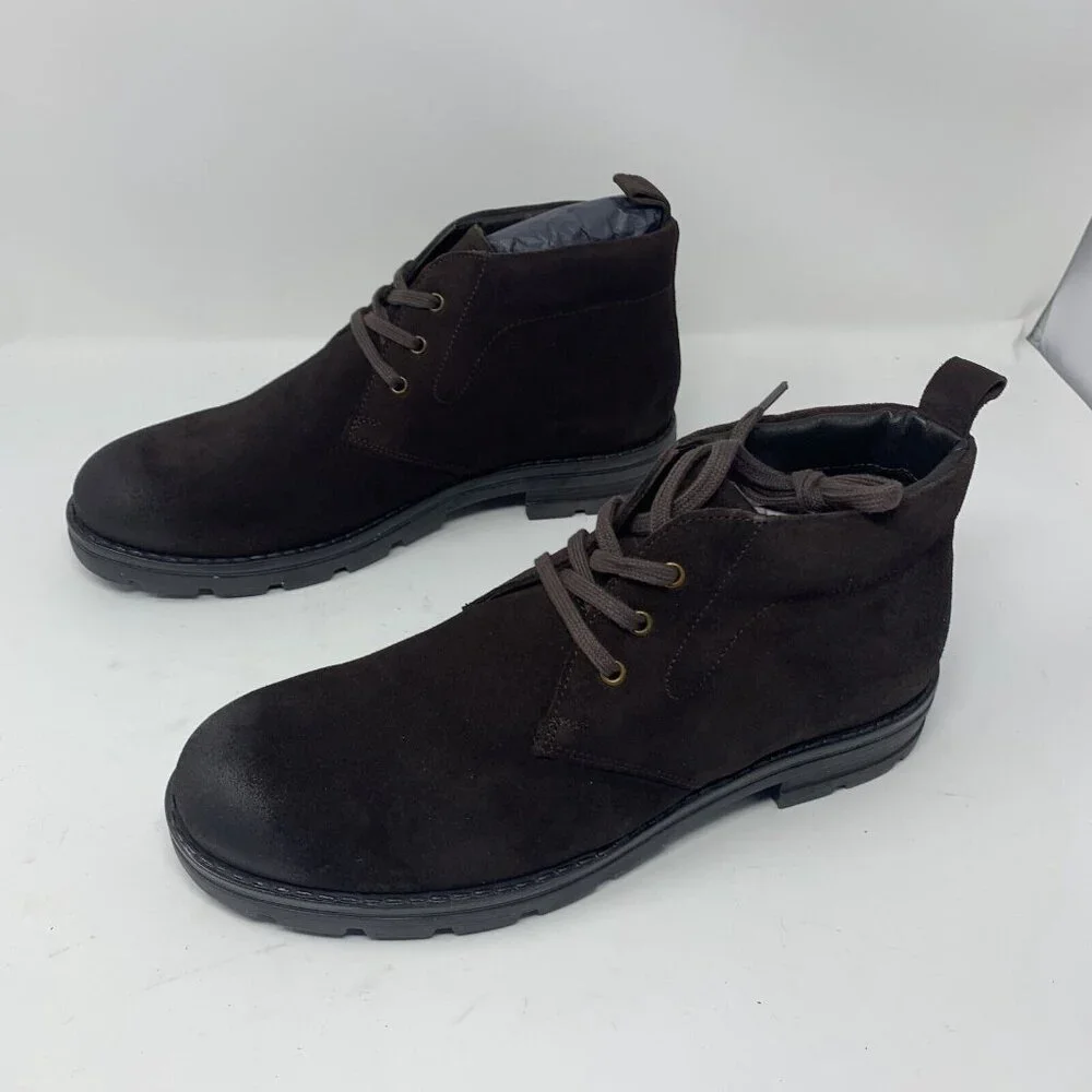 Vintage Foundry Co. Turner VF1443 Chukka Boots Mens 10 Brown Suede Lace Up S0679